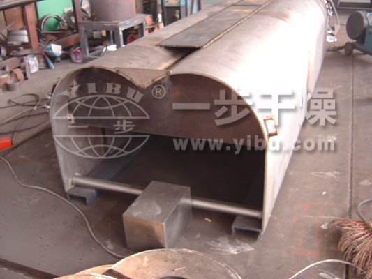 QJ系列空心槳葉干燥機(jī)制作現(xiàn)場